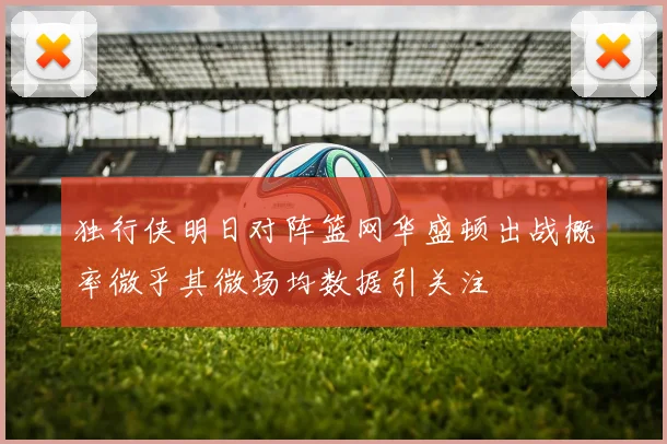 独行侠明日对阵篮网华盛顿出战概率微乎其微场均数据引关注