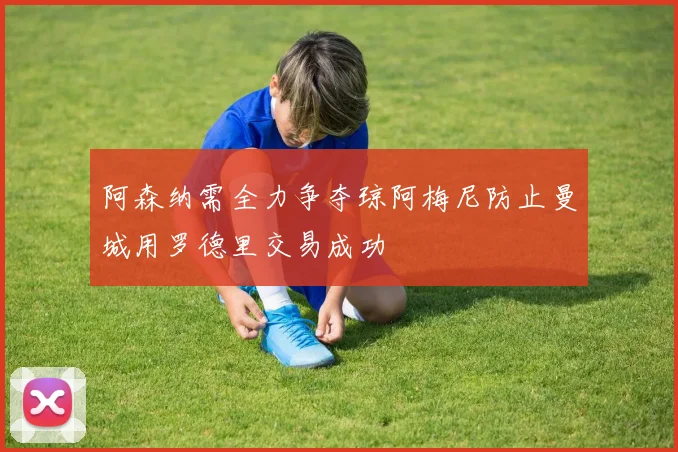 阿森纳需全力争夺琼阿梅尼防止曼城用罗德里交易成功
